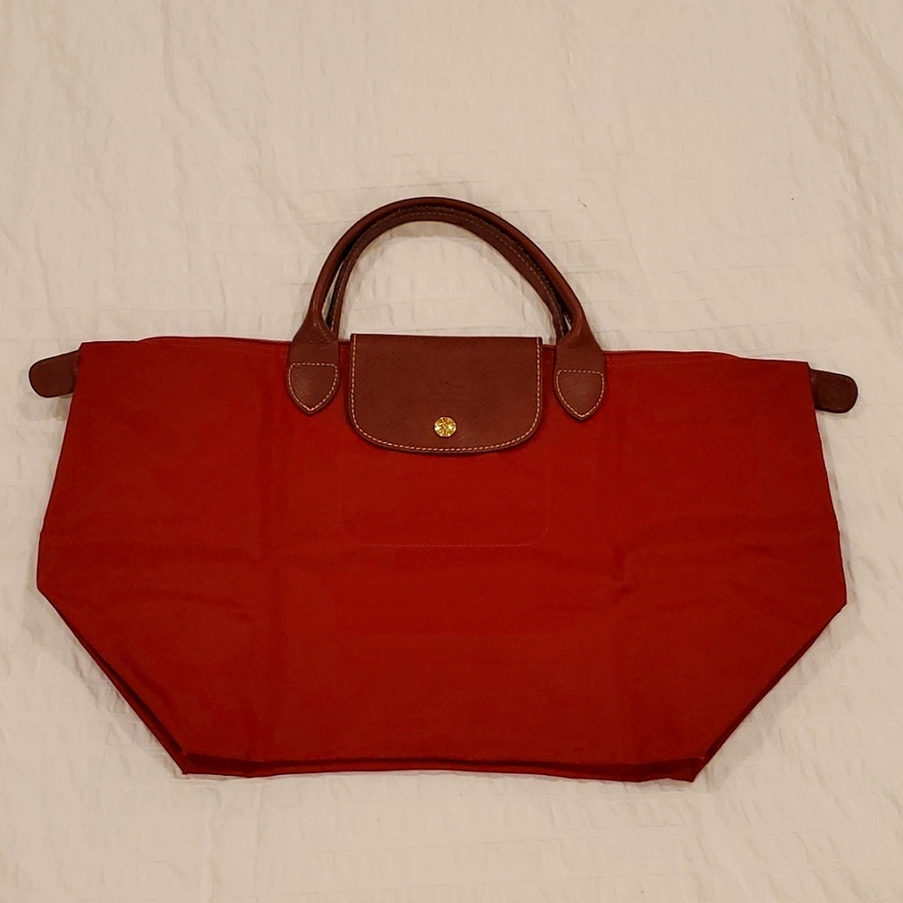Longchamp Modele Depose Bag, Red